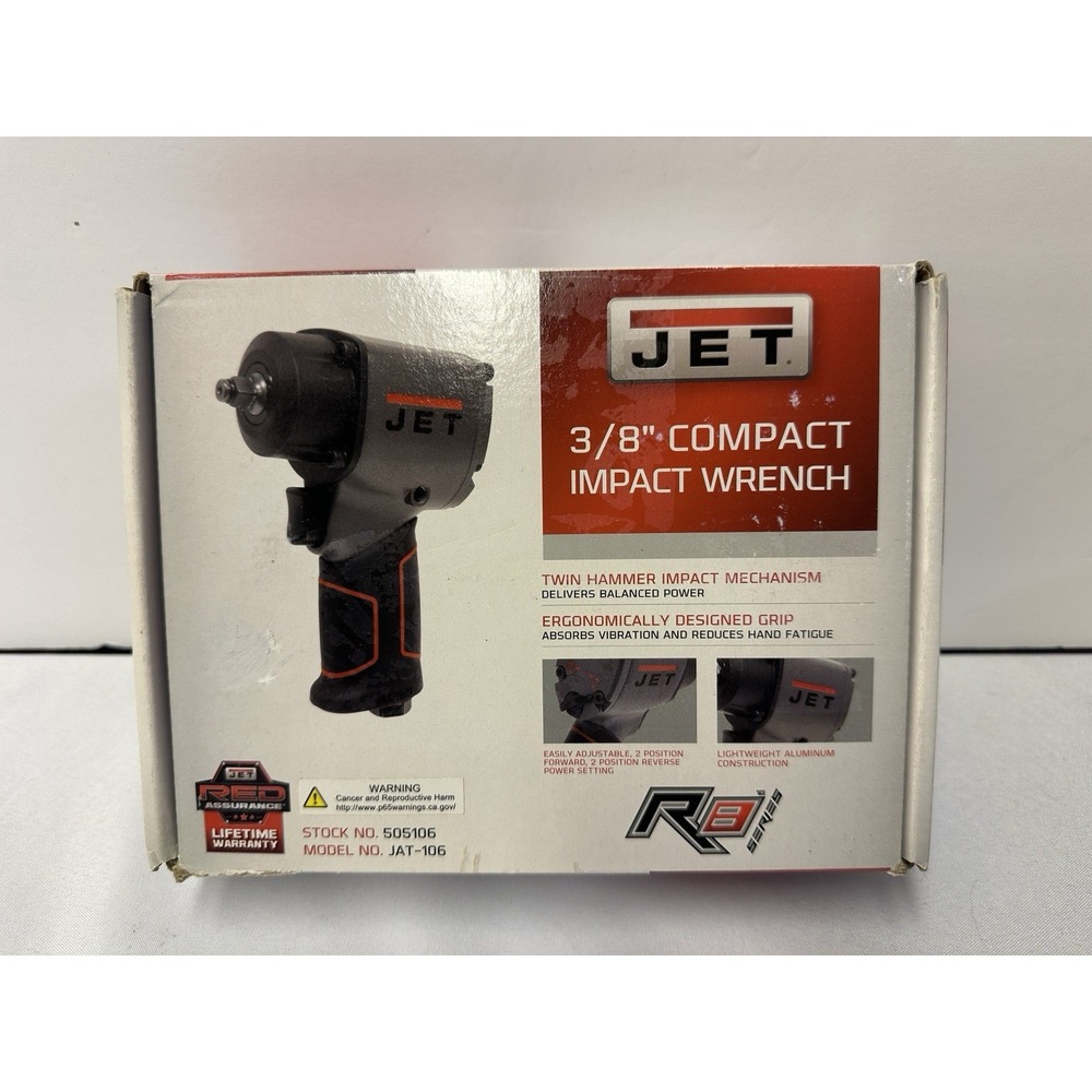 Jet Jat-106 3/8 In. Compact Impact Wrench